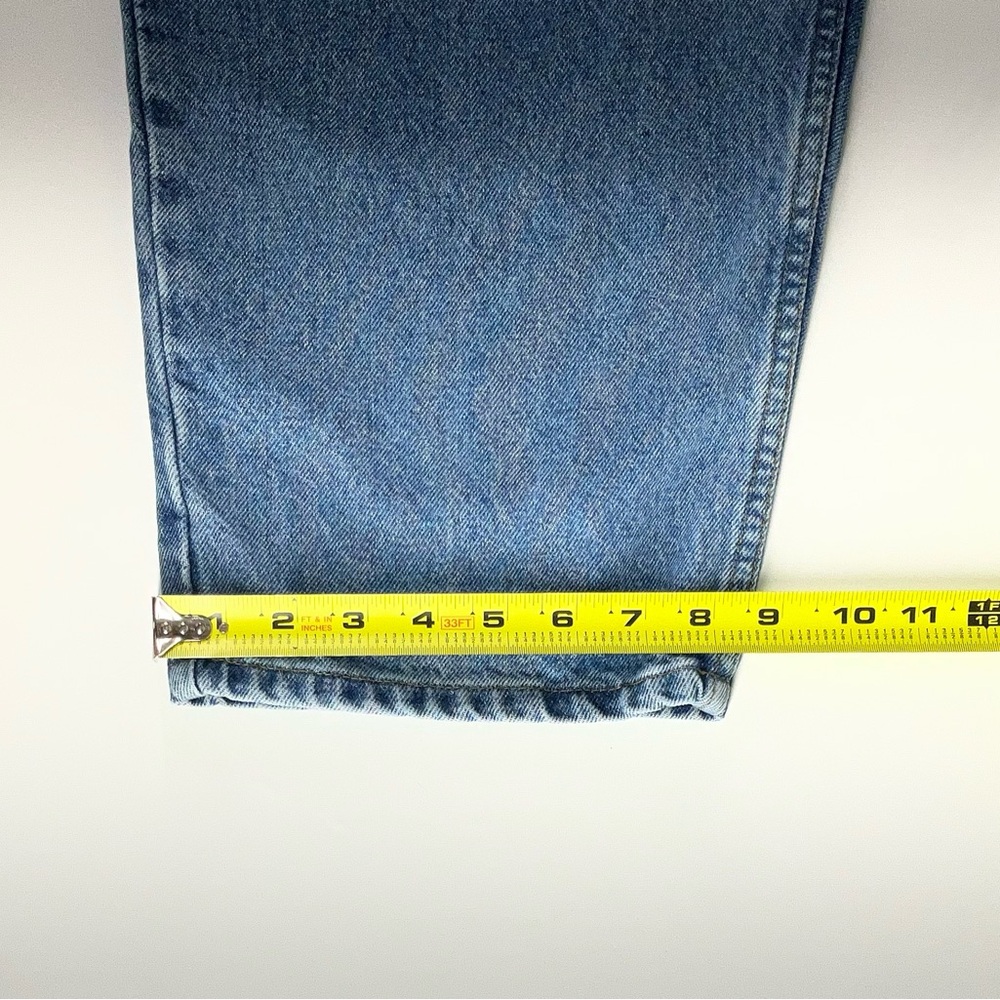 Carhartt Mens Relaxed Fit Classic Stonewash Denim Jeans Size 46 x 30 - Picture 13 of 14